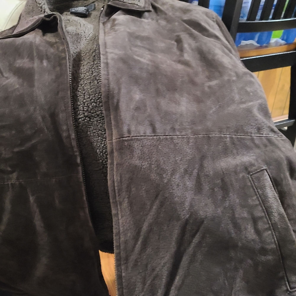 Outbreak leather, linned coat
